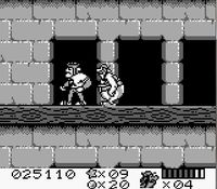 une photo d'Ã©cran de Asterix et Obelix (Game Boy) sur Nintendo Game Boy